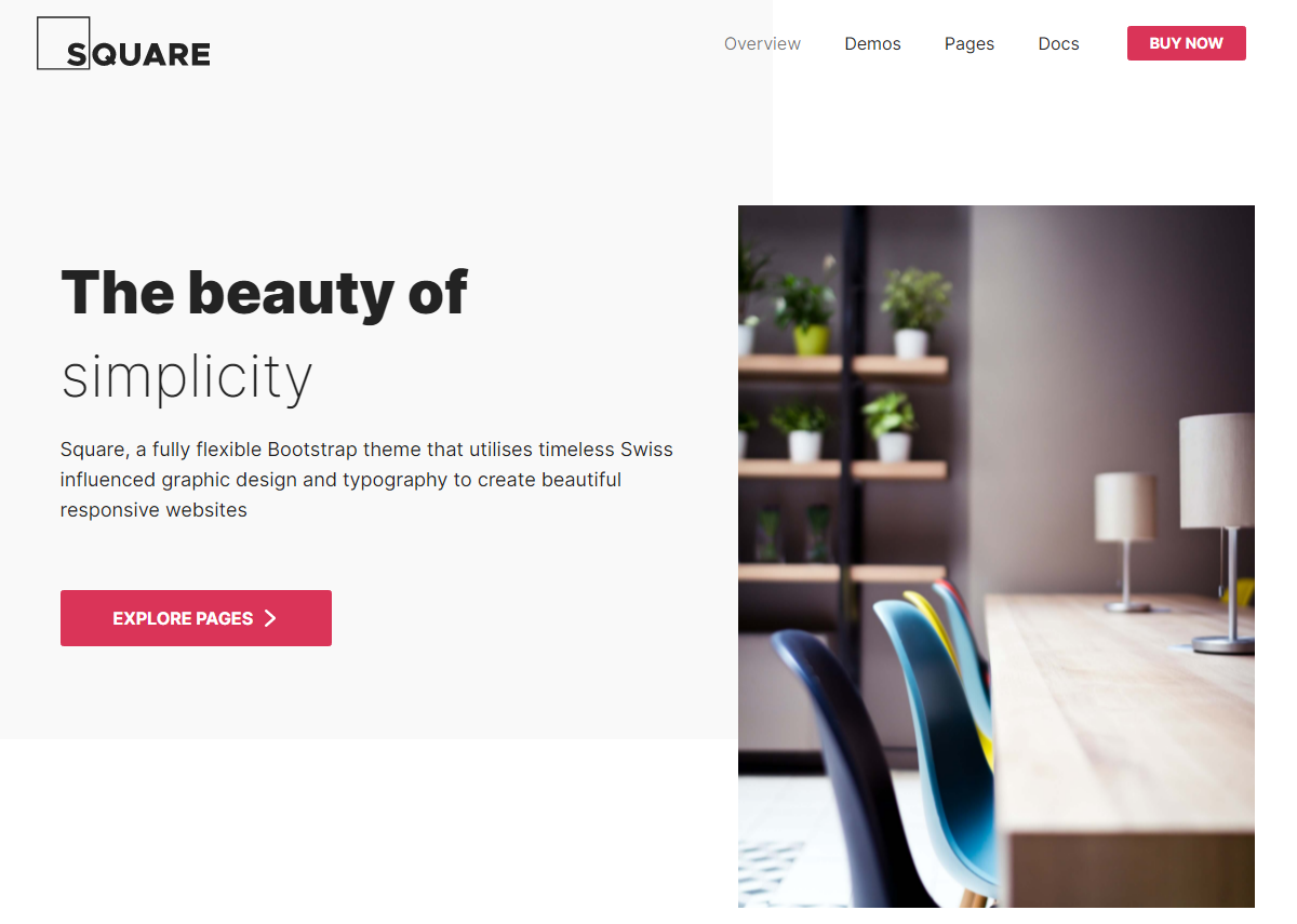 themes landing corporate